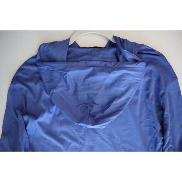 RLX Ralph Lauren Men’s Sz L Blue Lightweight Pima Cotton Henley Hoodie - Picture 10 of 12